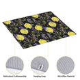 thumbnail image 4 of Naloa Lavender Flowers Dish Drying Mat for Kitchen Counter, Heat Resistant Drainer Mats, Absorbent Draining Mat,Dish Rack Pad,16"x18", 4 of 8