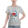thumbnail image 1 of Women's Basic Short Sleeve T-Shirt Doraemon, 1 of 6