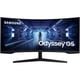 thumbnail image 2 of Samsung 34" Odyssey G55T WQHD 165Hz 1ms(MPRT) HDR Paquete de Monitor Curvo para Juegos con Tecnología Smart USA Elite Suite 18, 2 Cables HDMI y Equipo Decorativo CPS Paquete de Protección Exclusivo de, 2 of 5