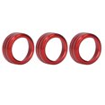 thumbnail image 4 of AC Switch Knob Ring Trim, Abrasion Resistant Strong Air Conditioning Knob Cover Anti Scratch  For Car, 4 of 8