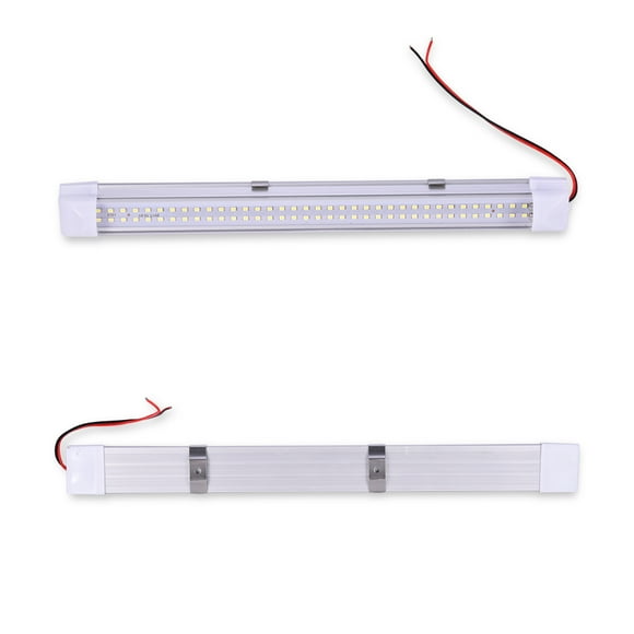 Homaapack (Pack of 5)LED Light Tube, T5 Integrated Light Fixture, 6000K Super Bright White, Utility Shop Light, Compartment Light with built-in ON/OFF switch