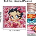 thumbnail image 4 of Diamond Painting Kits for Adults,5D Cartoon DIY Diamond Art for Adults,Round Full Drill Diamond Art Kits for Gift Home Wall Decor (Without Frame,16x16inch), 4 of 7