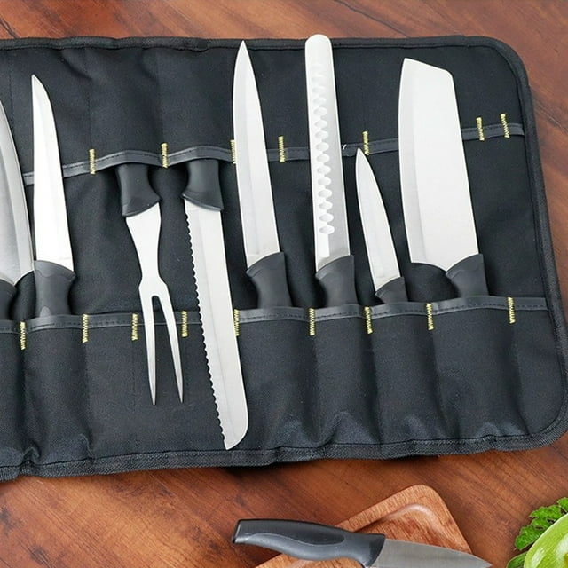 Ruiboury Multifunctional Tool Storage Bag Organize Tools With Ease Made With 600D Oxford Cloth Chef Bag red 1Set