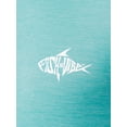 thumbnail image 5 of Fish N Vibe Men's Long Sleeve Performance Fishing Graphic Tee, Aqua Saltwater Trio, XL, 5 of 8