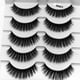 thumbnail image 5 of False Eyelashes Natural Clusters Best Rated False Eyelashes Pestañas Postizas Naturales Adhesive Reusable Mink Lashes Real Siberian Mink F^ur Lashes Round Look Long Thick Reusable(Buy 2 get 1 free), 5 of 8