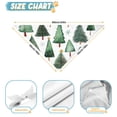 thumbnail image 6 of Dog Bandana 1 Pack,White Christmas Tree Pattern Bandanas for Dogs,Cat Bandana,Small/ Large Dog Bandana 2 Size,Dog Bandanas Girl Boy, 6 of 6