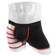 thumbnail image 2 of Men s sexy underwear half hollow semi-transparent ice binding rope boxers, 2 of 5