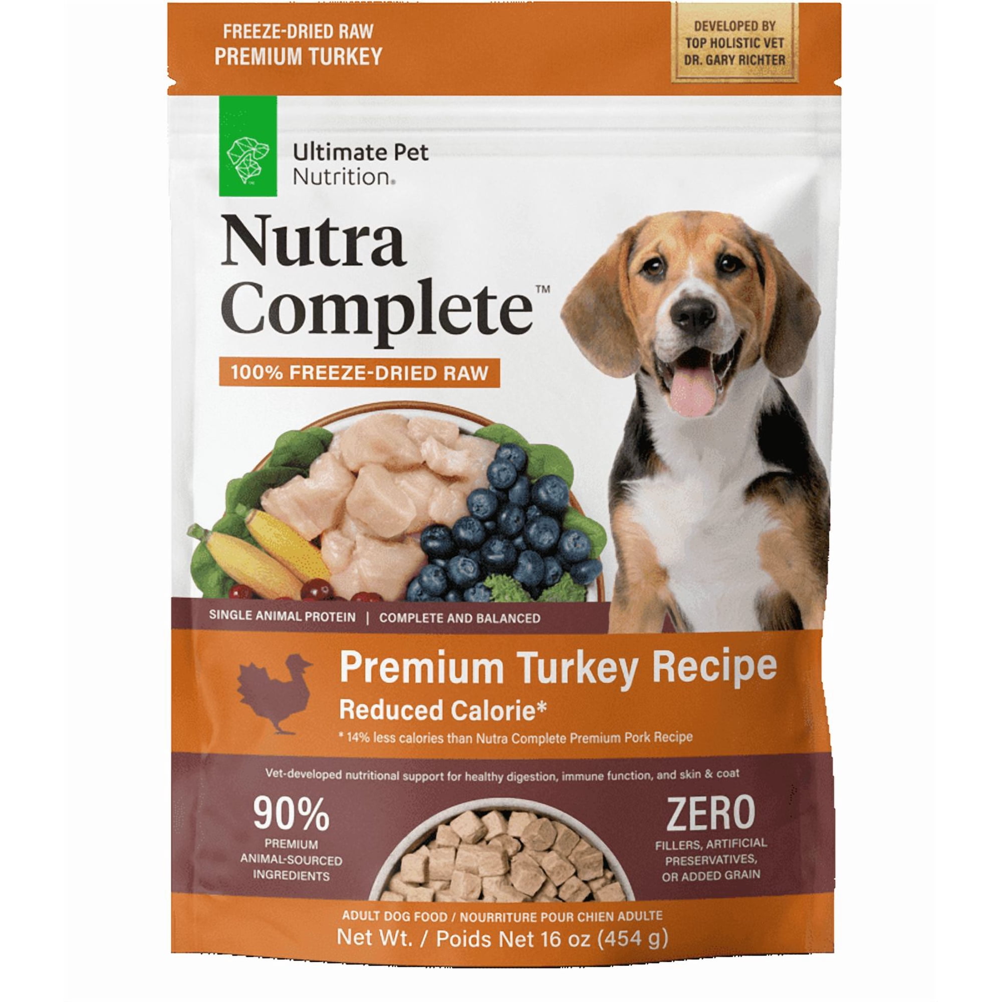 Ultimate Pet Nutrition Nutra Complete Premium Turkey Low Calorie, 16 oz. Bag
