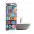 thumbnail image 2 of ABPHQTO Cortina de ducha de tela impermeable de baño con patrones sin costuras 150x180 cm, 2 of 2