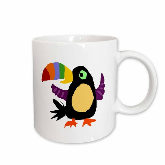 3drose, Colorful Toucan Art, 11oz Mug