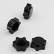 thumbnail image 3 of 8 Piezas de Aluminio, Cubierta de Cubo de Rueda, Cubierta Antipolvo, Tuerca Hexagonal de 17 mm para Coche RC 1/8, Negro, 3 of 5