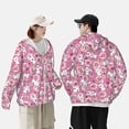 thumbnail image 4 of Lsque Cute Rabbit UPF 50+ Lightweight Sun Protection Men's Women's Long Sleeve Shirt, Hoodie Performance -Large, 4 of 9