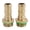 2pcs 3/8in, variant on Adjustable Stainless Steel Pump Sprayer Wand With Lockable Handle & Brass Barbs Garden Supplies 3/8In 1/4In Hoses