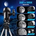 thumbnail image 4 of Telescopio Astronómico Profesional 70/400mm Monocular 200x, 4 of 6