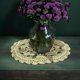 thumbnail image 2 of Camino de mesa de algodón hecho a mano – Mantel de ganchillo de encaje de tejido hueco de estilo campestre, elegante funda para tocador, perfecto para decoración rústica de granja, 11.81" x 19.69", 2 of 5