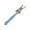 Blue, variant on 2 In 1 Adjustable Stainless Steel Fruit Vegetable Corer and Deseeder for Pear Pepper Red Dates Kitchen Ergonomic Grip Multifunctional Peeler Tool for Home Cooking, 9.45 inch, Blue