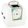 thumbnail image 2 of Catit White Tiger Jumbo Pan, White/Black, 2 of 5