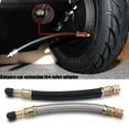 thumbnail image 4 of 1PCS-2 Styles Extension Wheel Tyre Valve Tire Stainless Steel Tube Tool Nozzle Adapter Pump Wheels Bicycle Accessories ,Solid Connection, 4 of 7
