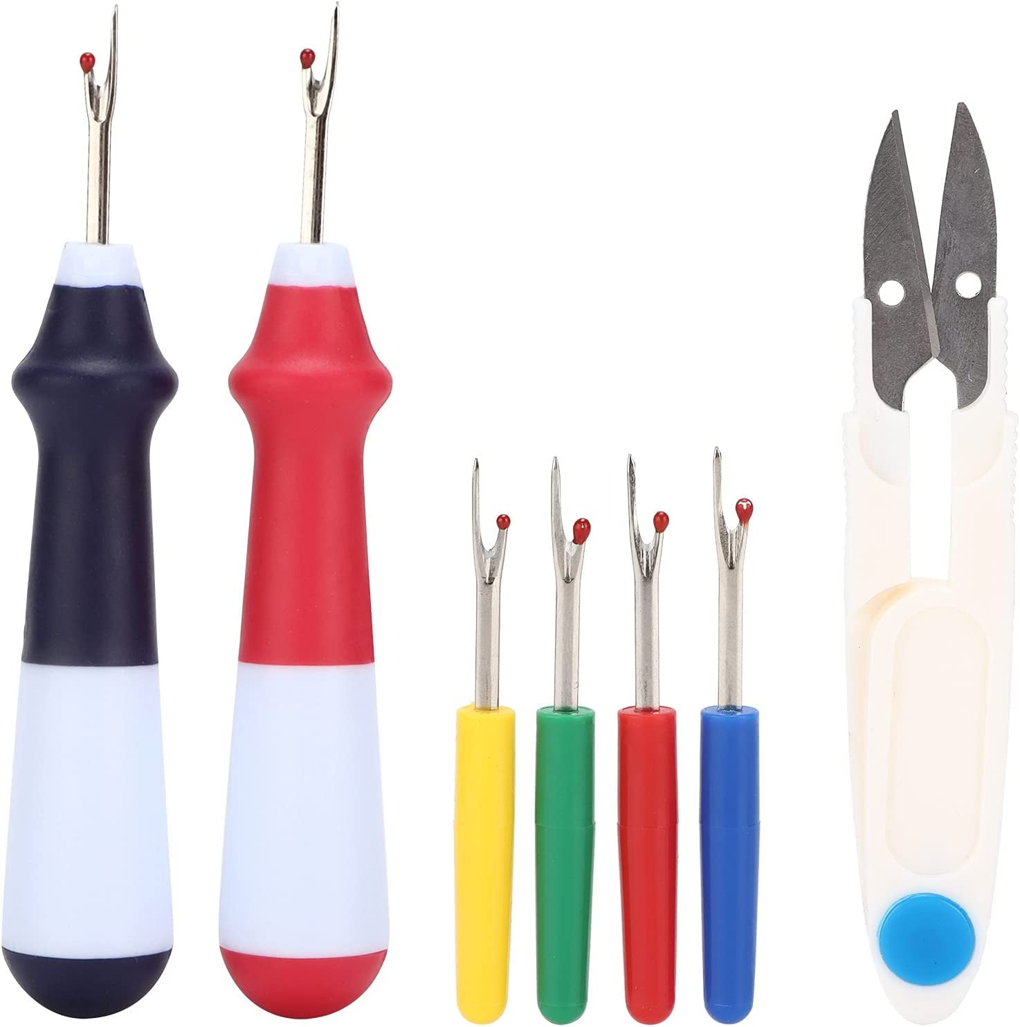 Stitch Remover Tool, Seam Ripper Kit Ergonomic Handy Handles Thread