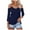 Navy, variant on SNKSDGM Women's Plus Casual Easter Shirts off The Shoulder Tops for Women Long Sleeve Flowy Women Fashion Long Sleeved off The Shoulder Solid Color T Shirt Top Casual Tops for Women 2025 Trendy