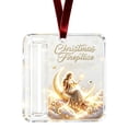 thumbnail image 2 of Christmas Cash Holder Ornament, Acrylic Clear Christmas Money Holders for Cash, Holiday Xmas Tree Hanging Ornaments Decor, Birthday Graduation Back to School Gifts Christmas Tree Ornaments, 2 of 7