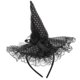 thumbnail image 1 of Boys Hat Performance Hat Mini Witch Hats Halloween Hat Feather Party Witch Hat, 1 of 3