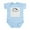 Sky Blue, variant on CafePress - I'm Only In It For The Donuts Infant Bodysuit - Baby Light Bodysuit, Size Newborn - 24 Months