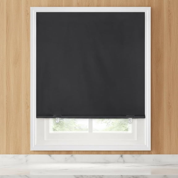 Blackout Roller Shades, Cordless Blinds for Windows, Thermal Insulated UV Protection Privacy Window Shades