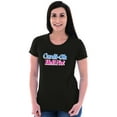 thumbnail image 3 of Oh Hell No Rapper Singer Hip-Hop Womens Fitted Plus Size Graphic Tee Brisco Brands 2X, 3 of 5
