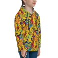 thumbnail image 3 of Goofa Dancing African Women Pattern Hooded Sweatshirt for Youth Trendy youth sweatshirt Casual Hoodie for Boys and Girls-Small, 3 of 6