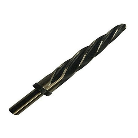 UPC: 0887861227100 | 9/16  HSS 1/2  Straight Shank Bridge Reamer  Black & Gold (KFD)  Premium  KFDRBSS9/16