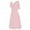 Pink, variant on Clothing Women's Casual Dress,Women Formal Wedding Bridesmaid High-waist Party Ball Prom Gown Dress Polyester coolCasual women