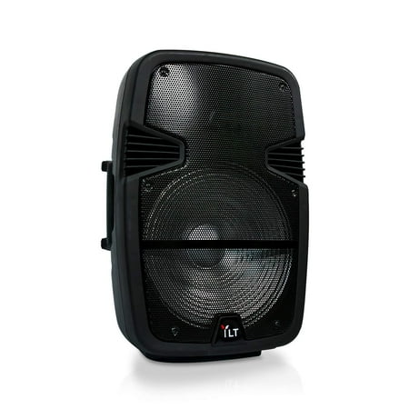 Koval Inc. 15” Portable Powered Portable Speakers with BT Connectivity for USB SD AUX | DJ | Karaoke | With Stand and Microphone by YLT