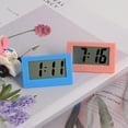 Rainbow Mini Clock LED Screen Bedside 24H Digital Electronic Clocks