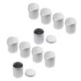 thumbnail image 1 of 10 Piezas De Aluminio Vacío Maceta Muestra De Estaño Bálsamo Labial Contenedor 80 Ml, 1 of 6