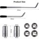 thumbnail image 2 of MINKUROW Telescopic Wheel Lug Wrench, 17/19mm & 21/23mm Extendable Lug Wrench, Telescopic Lug Nut Wrench for Car Truck RV Tire Repair, 2 of 3