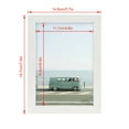 thumbnail image 4 of Scholartree 5-in-1 Wood Picture Frames Set, Front Loading Basic Tabletop 5 x 7 Picture Frame, White, 4 of 4