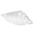 thumbnail image 3 of MasteelfCA Creative Glass Food Bowel Snail Shaped Bowl Transparent Glass Tableware, 3 of 8
