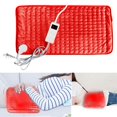 thumbnail image 4 of Almohadil eléctrica grande para aliviar olor de es y los , 30 cm, apagado automático rojo Zulema Almohadilla de calefacción eléctrica, 4 of 8