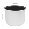 thumbnail image 6 of Wildnix Commercial Countertop Steam Table, 19L Rice Warmer with Stainless Steel Construction, Temperature Control for Optimal Food Safety and Flavor, 6 of 6