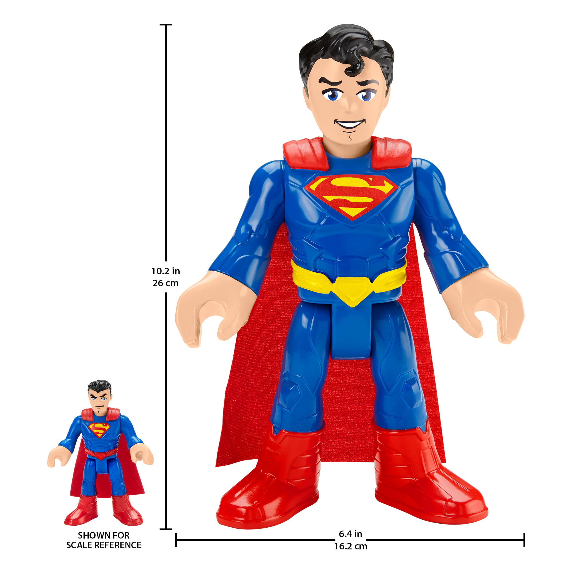2x Imaginext  Fisher Price DC Super Friends superman & Joker 2.75" Figure Toys 