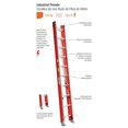 thumbnail image 3 of Escalera Ext. Fibra De Vidrio 20 Peldaños Tipo Ia 122420 Peldaños 7506182006036, 3 of 3