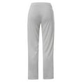 thumbnail image 4 of JINMGG Summer Fall Womens Plus Size $5 Womens Winter Wide Leg Yoga Sports Loose Casual Long Pants Trousers, 4 of 4
