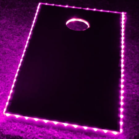 Single GlowCity Light Up LED Cornhole Kit (Cornhole Board Not