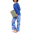 thumbnail image 5 of MINTREUS Womens Pajama Sets Soft Long Sleeve Sleepwear Ladies Loungewear Two Piece Pjs with Pockets, 5 of 7