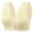 Beige, variant on Lenpel Women's Front Closure Bras Lace Wireless Full Coverage High Support Plus Size Bralettes Comfort Everyday Bras