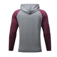 thumbnail image 3 of Birdeem Man Color Match Drawstring Quick-Dry Hooded Hoodie, 3 of 3