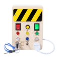 thumbnail image 2 of Milaget LED Busy Board Electronic Educational Toy Busy Board with LED Light B, 2 of 9