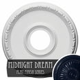 thumbnail image 3 of Ekena Millwork 16 1/2"OD x 3 7/8"ID x 1 1/2"P Medea Ceiling Medallion (Fits Canopies up to 5 3/8"), Hand-Painted Midnight Dream, 3 of 5