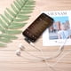 thumbnail image 2 of Adaptador USB-C Convertidor audio 90 grados tipo C a 3 5 mm (negro), 2 of 4